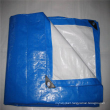 Hot selling 150gsm blue white agricultural cover pe tarpaulin for Africa